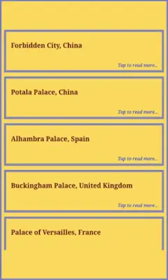 World Famous Palaces android App screenshot 9